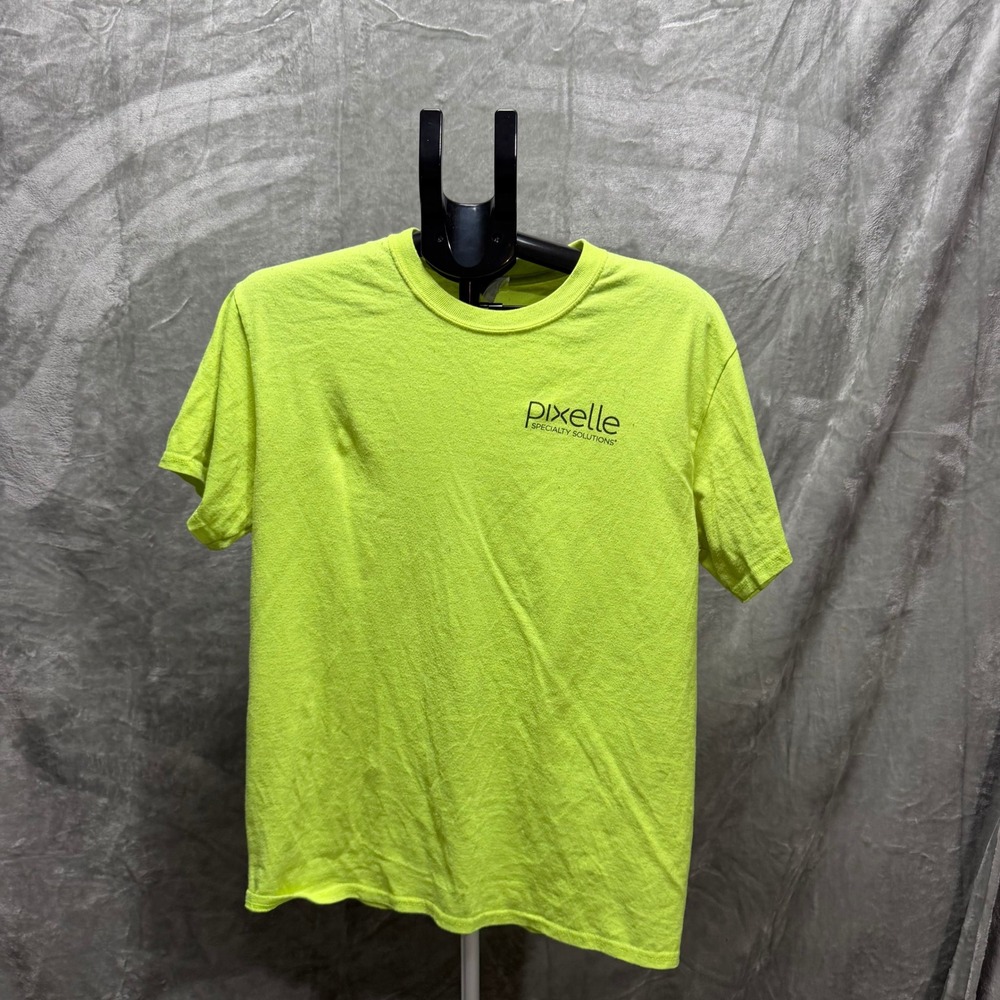 Port Company Pixelle Specialty Solutions T‎ Shirt Mens Size Medium Core Cotton